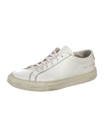 Woman by Common Projects Leather Sneakers