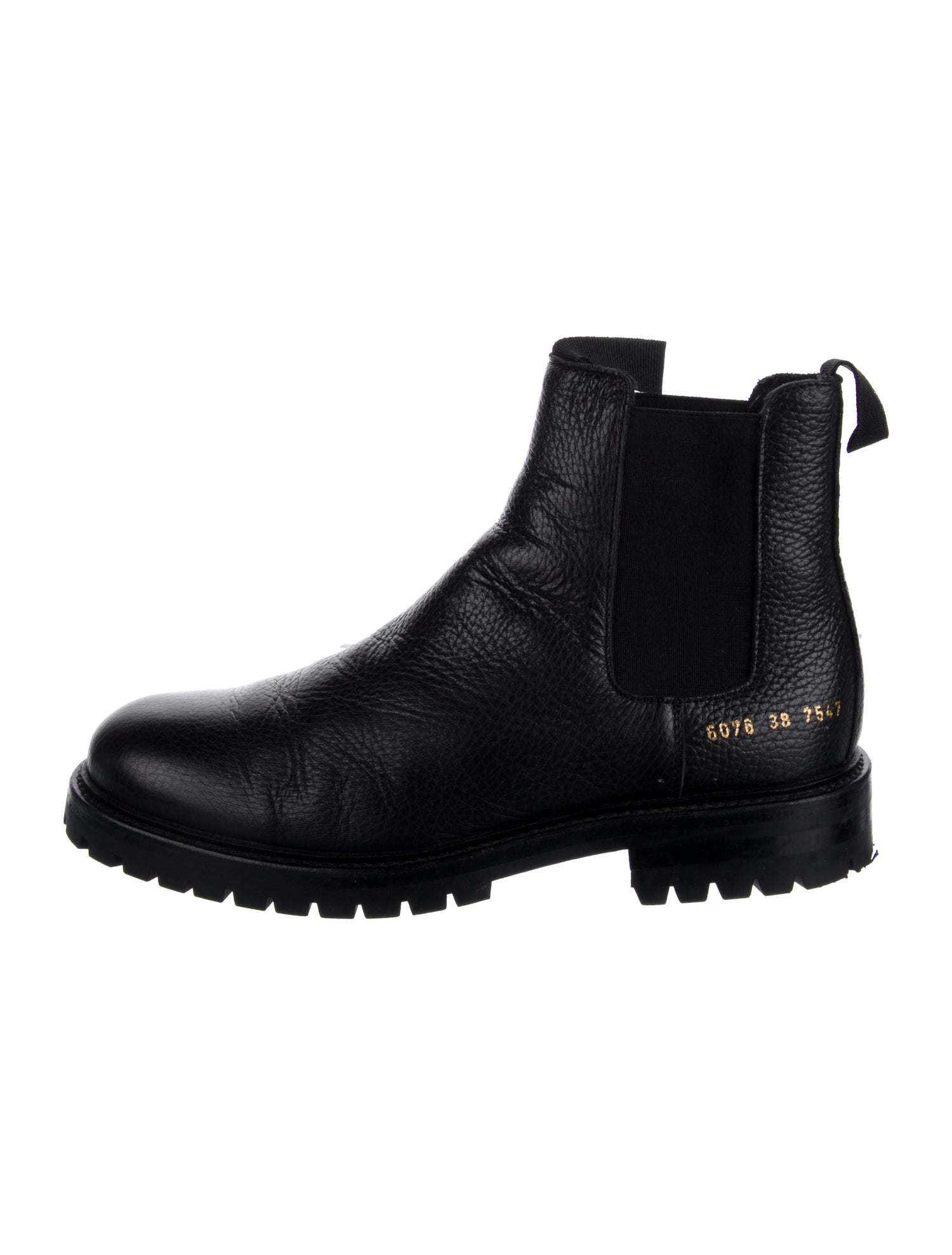 Woman by Common Projects Leather Chelsea Boots