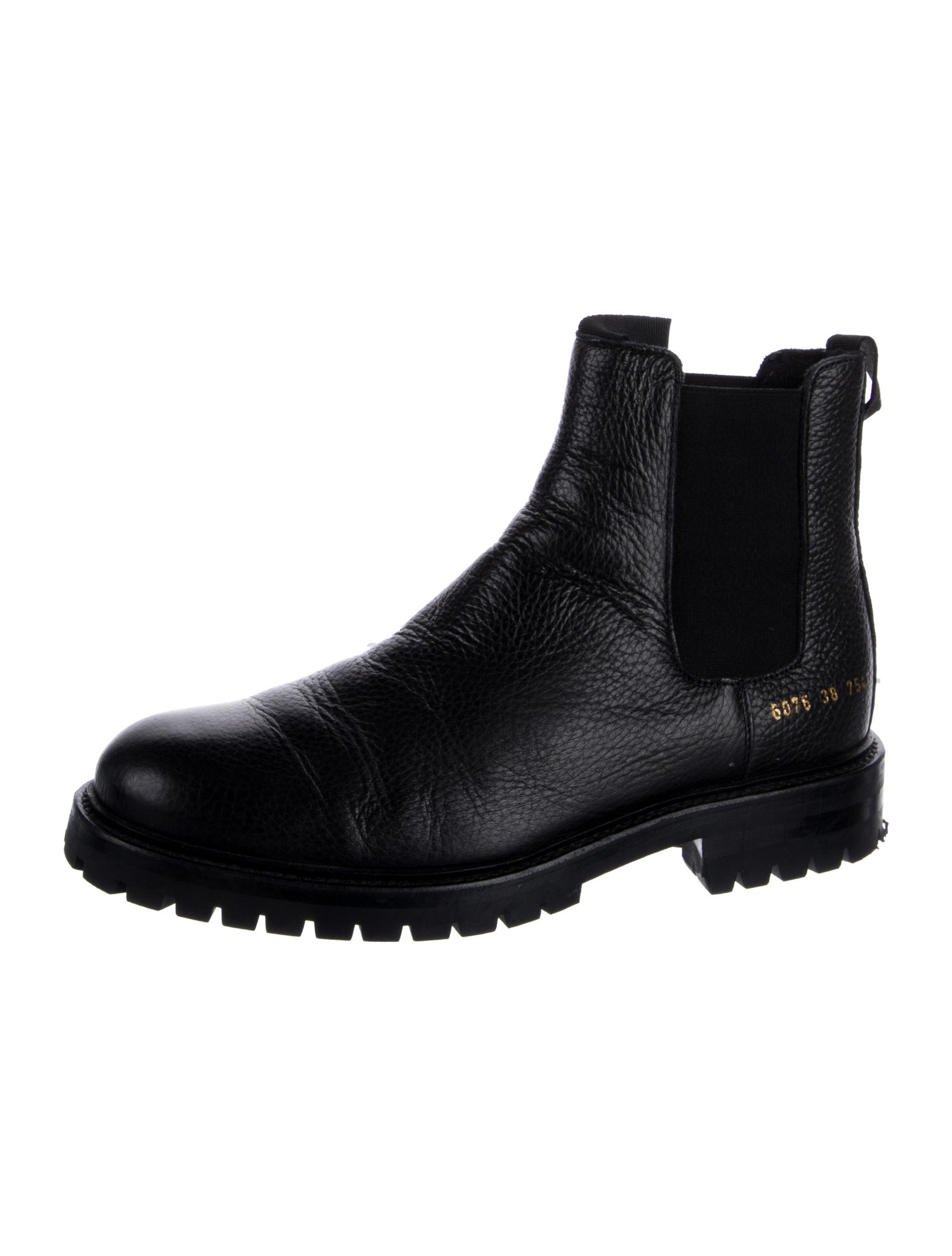 Woman by Common Projects Leather Chelsea Boots