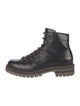 Woman by Common Projects Leather Combat Boots