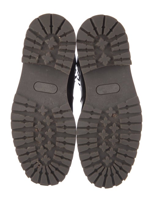 Woman by Common Projects Leather Combat Boots