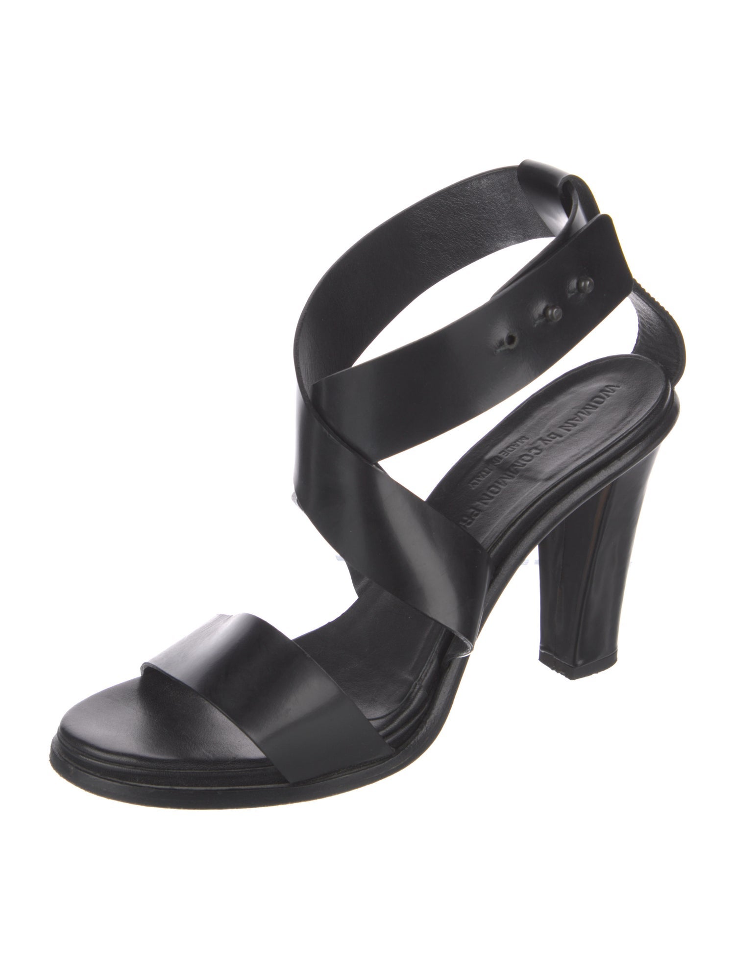 Woman by Common Projects Leather Slingback Sandals