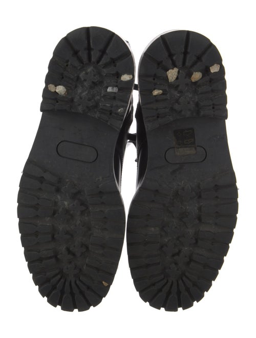 Woman by Common Projects Leather Combat Boots