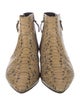 Woman by Common Projects Snakeskin Animal Print Boots