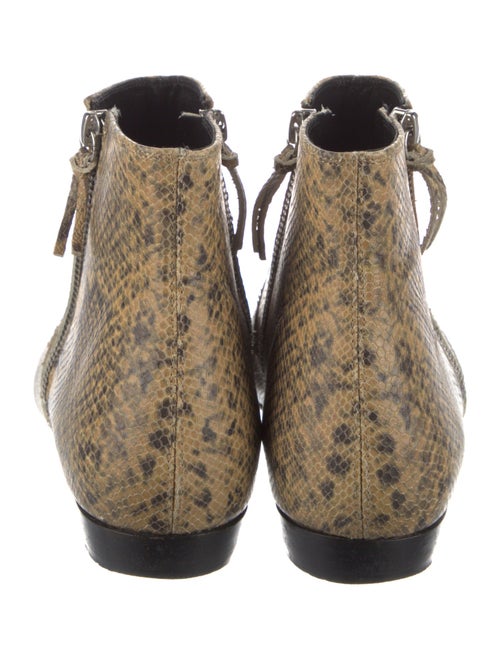 Woman by Common Projects Snakeskin Animal Print Boots