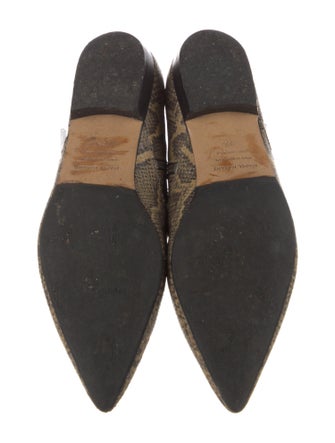 Woman by Common Projects Snakeskin Animal Print Boots