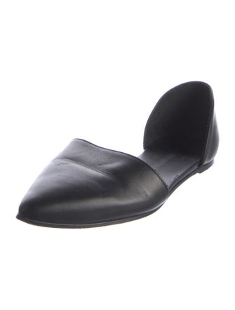 Woman by Common Projects Leather D'Orsay Flats