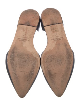 Woman by Common Projects Leather D'Orsay Flats