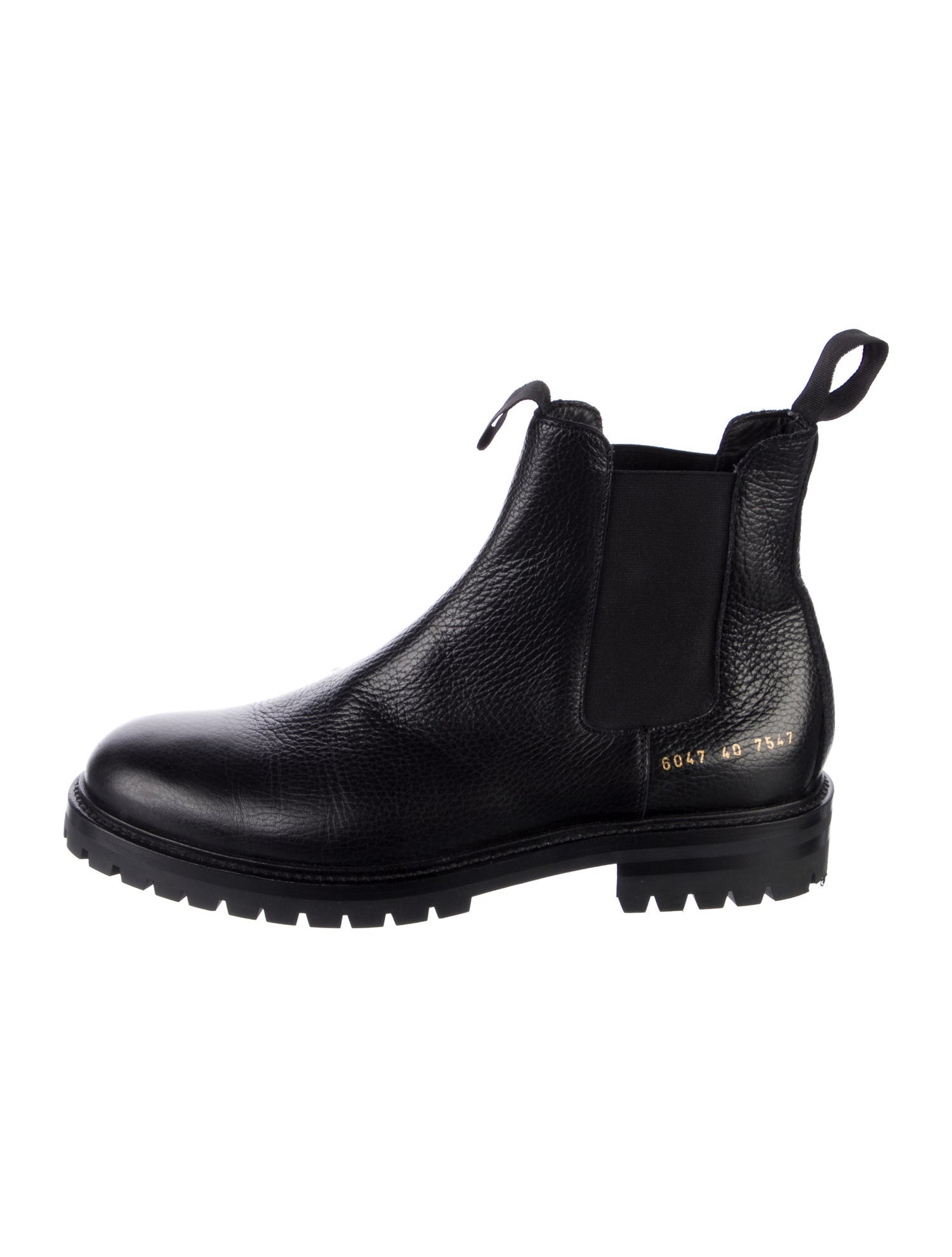 Woman by Common Projects Leather Chelsea Boots