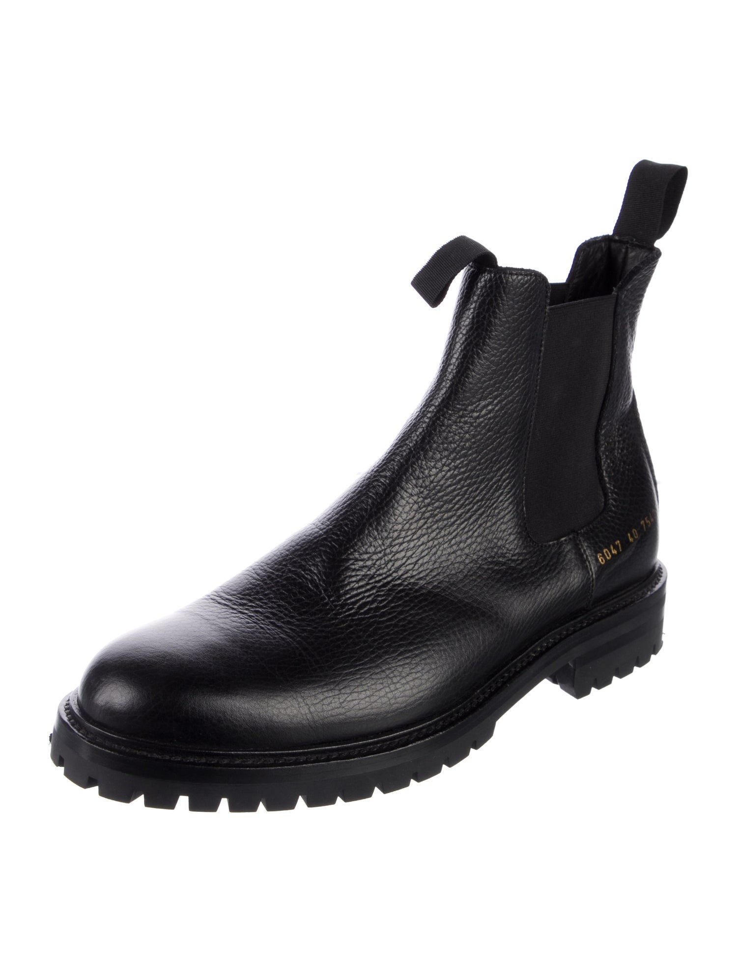 Woman by Common Projects Leather Chelsea Boots