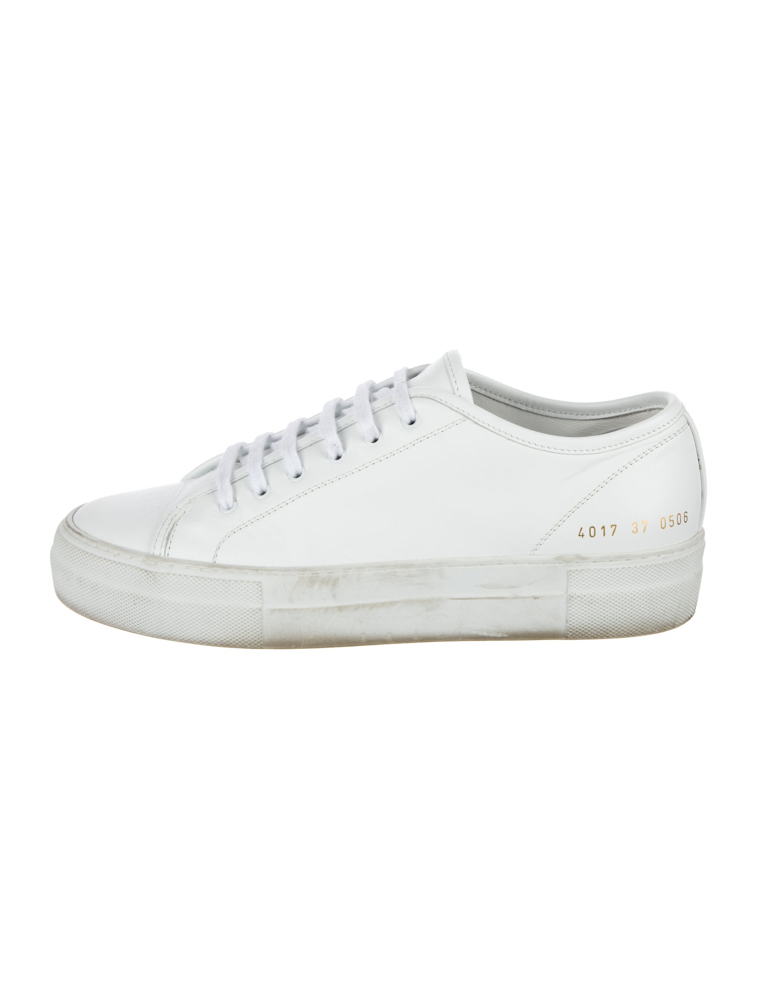 Woman by Common Projects Leather Sneakers