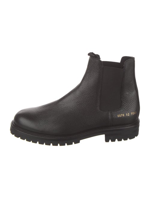 Woman by Common Projects Leather Chelsea Boots