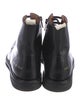 Woman by Common Projects Leather Combat Boots
