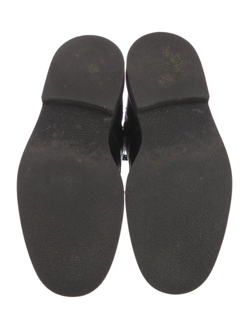 Woman by Common Projects Leather Combat Boots