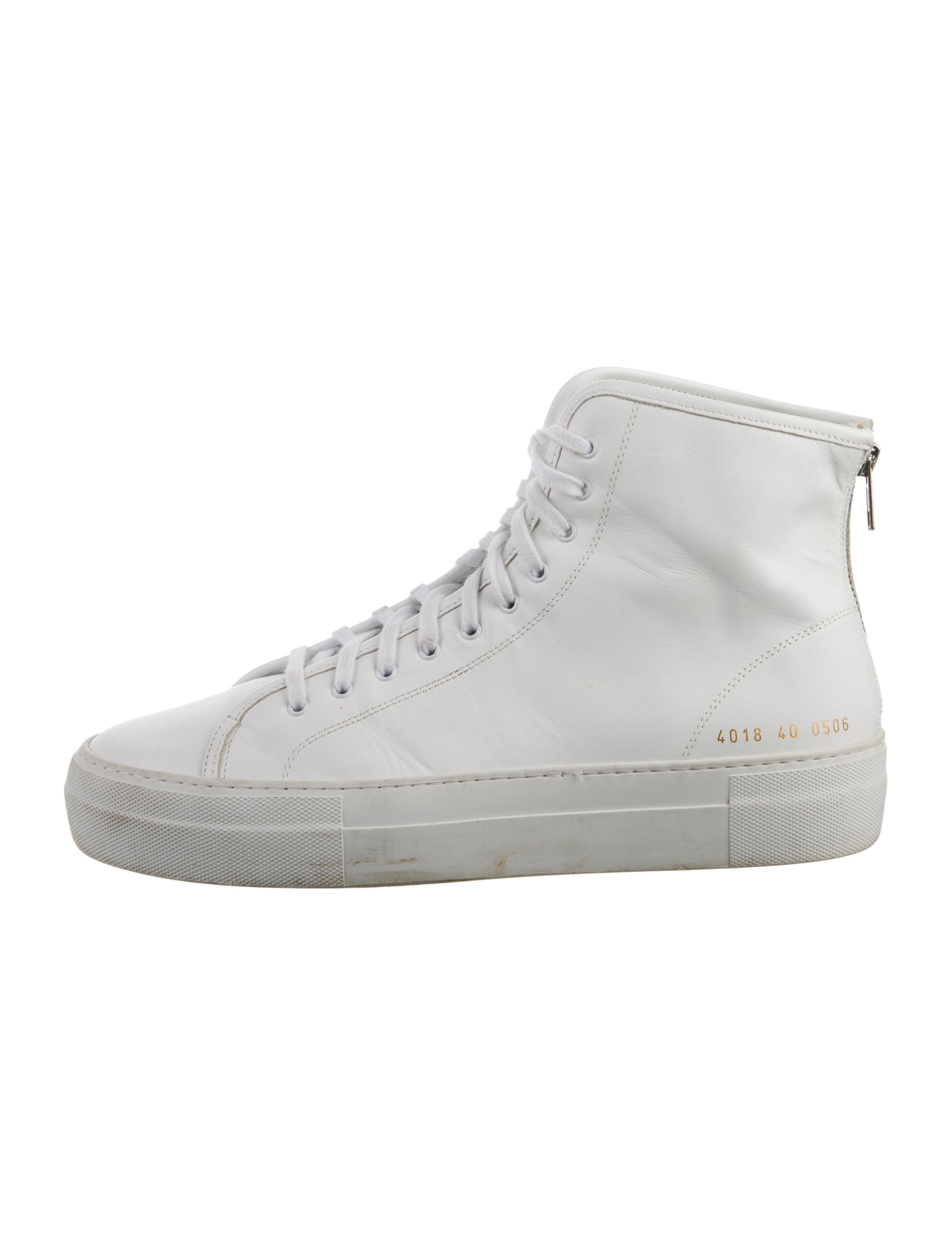 Woman by Common Projects Leather Sneakers