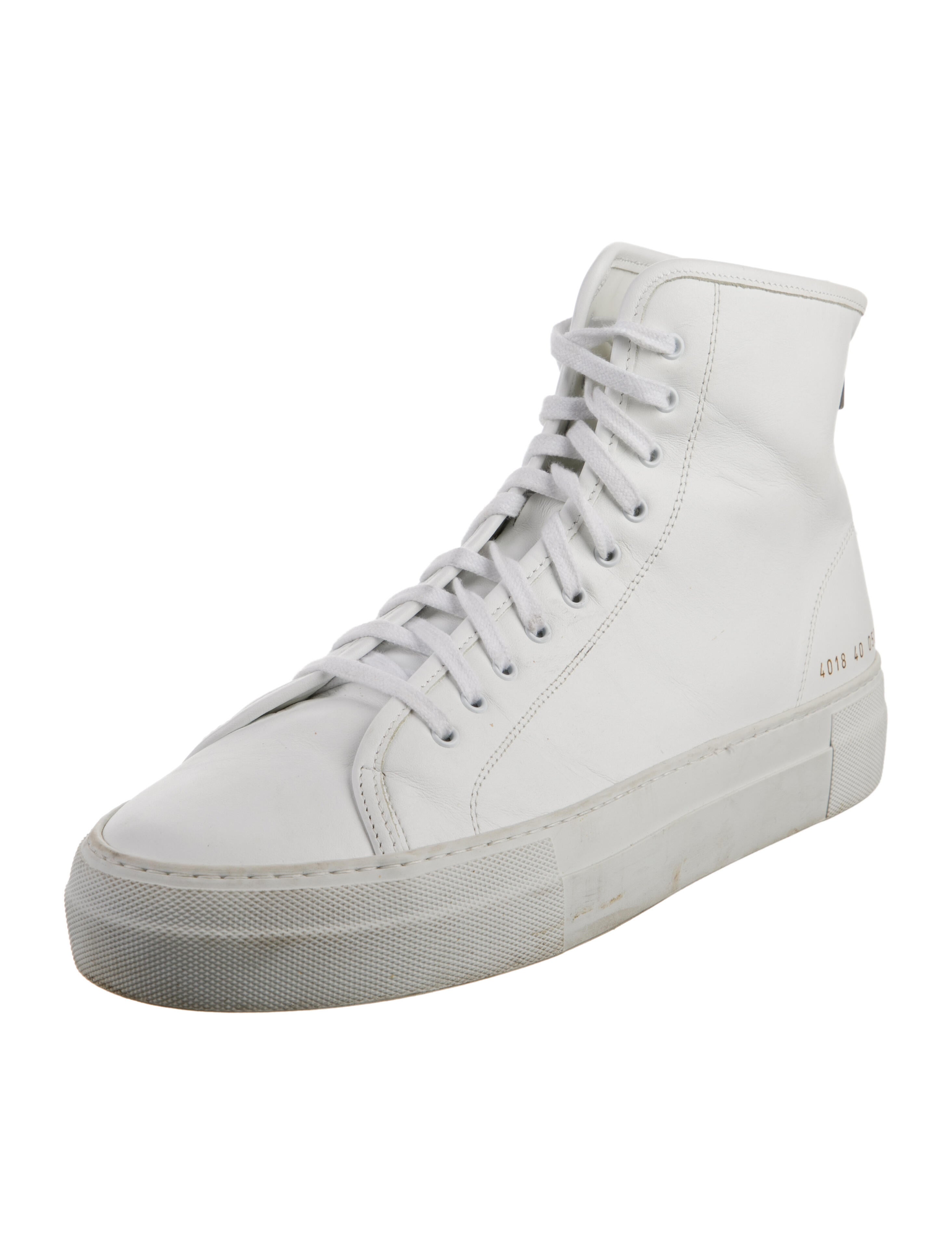 Woman by Common Projects Leather Sneakers