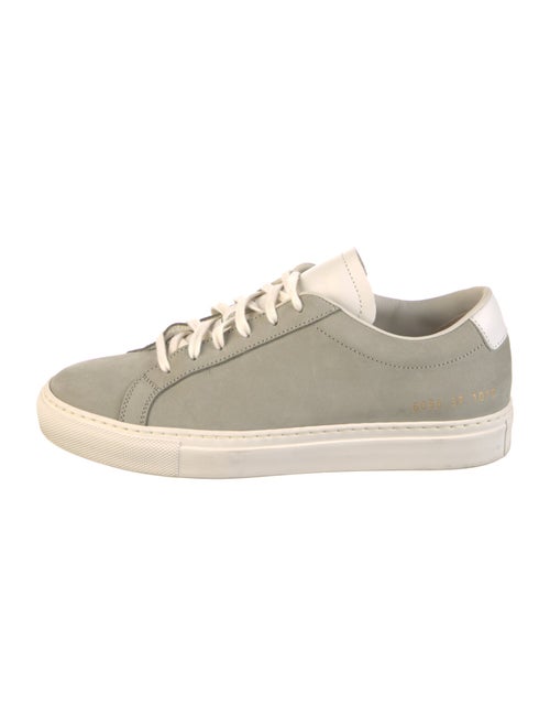 Woman by Common Projects Vegan Suede Colorblock Pattern Sneakers