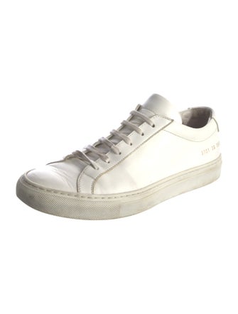 Woman by Common Projects Leather Sneakers
