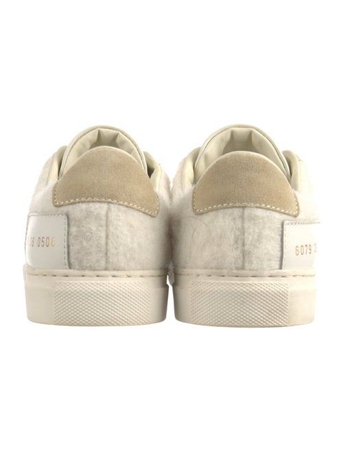 Woman by Common Projects Wool Colorblock Pattern Sneakers