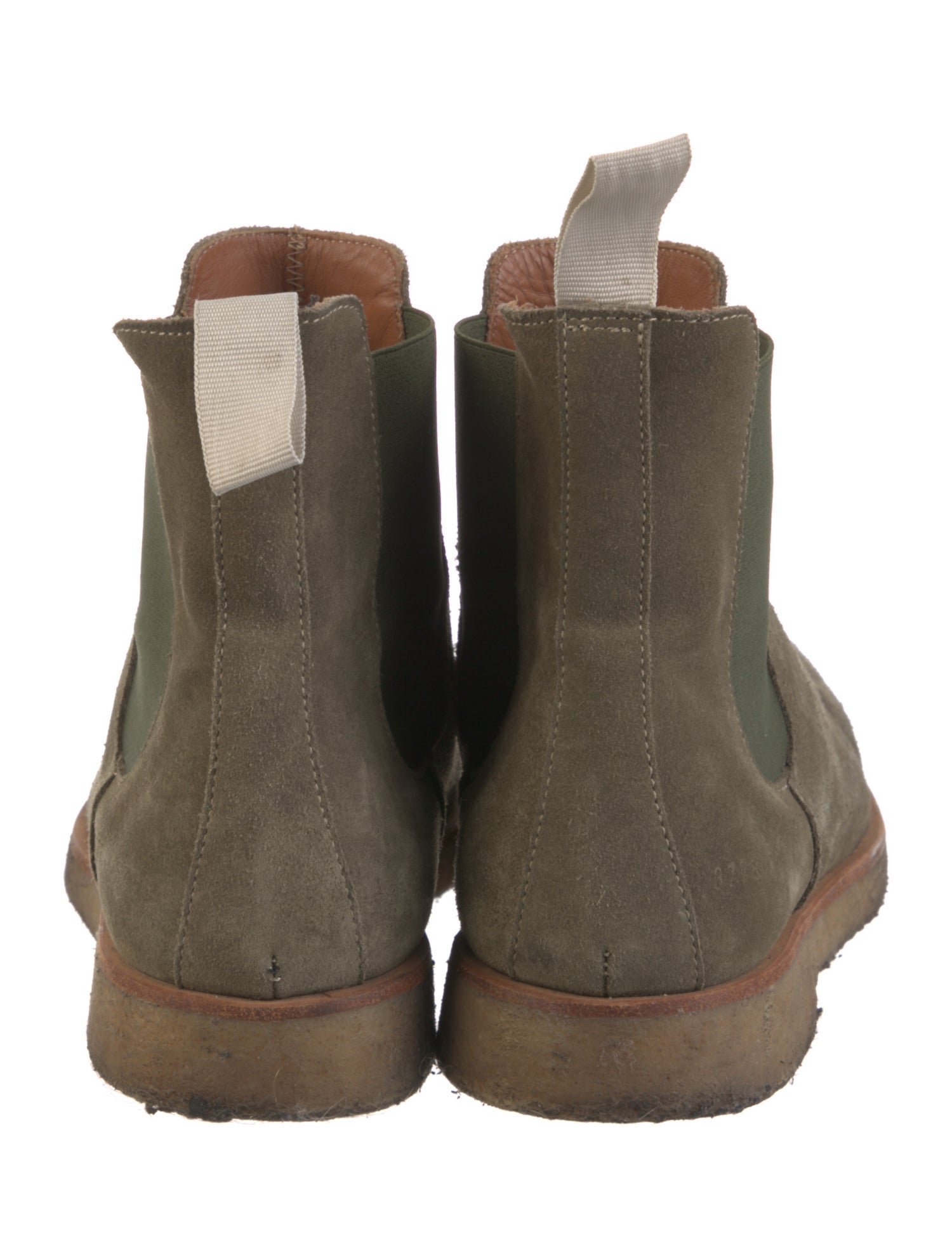 Woman by Common Projects Suede Chelsea Boots