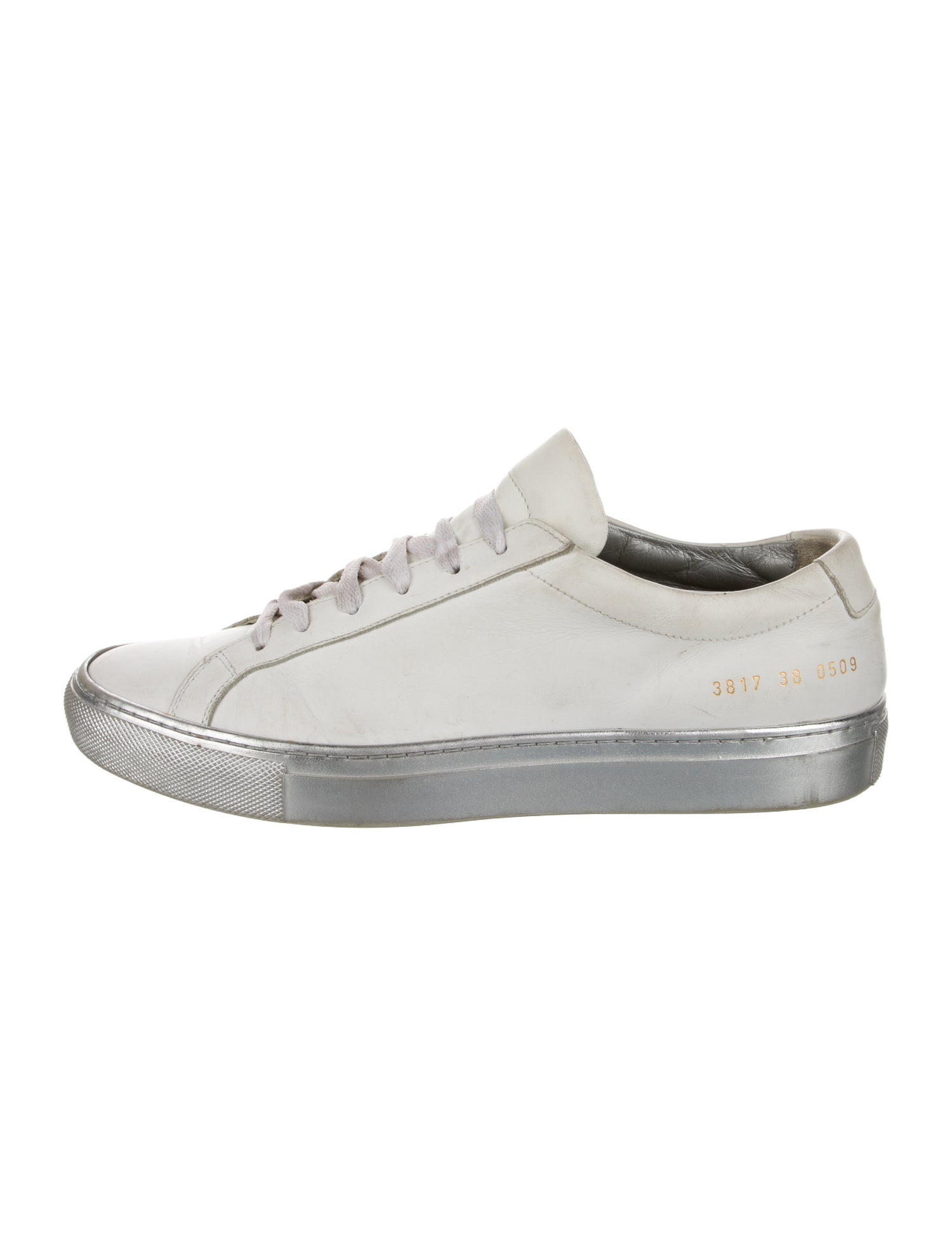 Woman by Common Projects Leather Sneakers