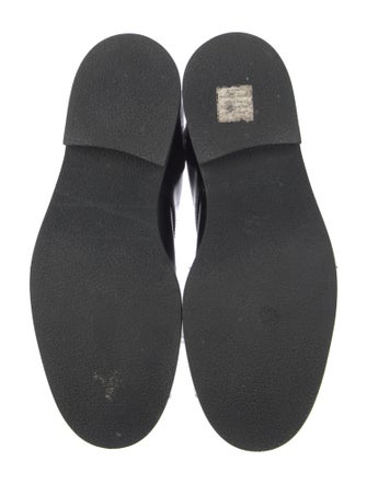 Woman by Common Projects Leather Combat Boots