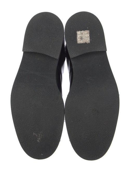 Woman by Common Projects Leather Combat Boots