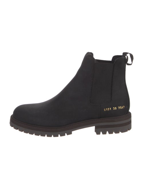 Woman by Common Projects Suede Chelsea Boots