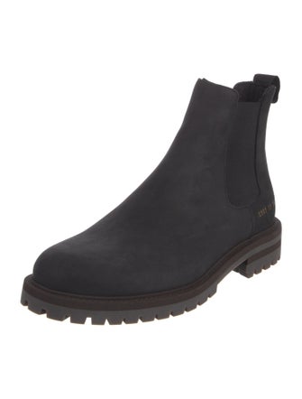Woman by Common Projects Suede Chelsea Boots