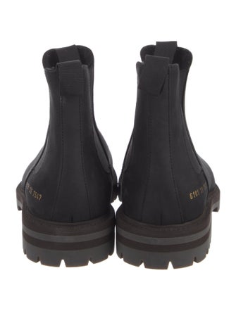 Woman by Common Projects Suede Chelsea Boots