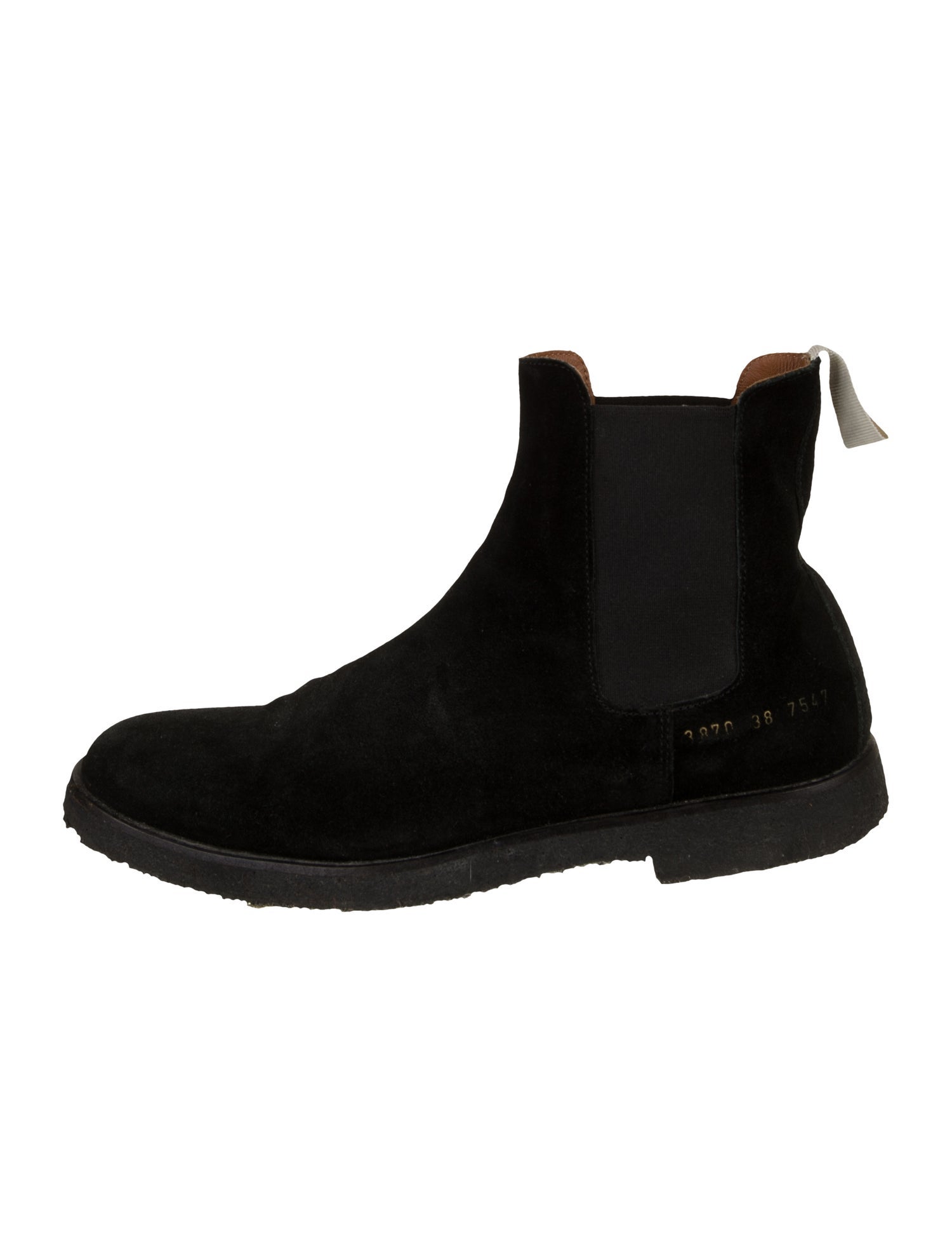 Woman by Common Projects Suede Chelsea Boots
