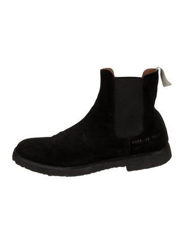 Woman by Common Projects Boots Suede Chelsea IT 38 | 8