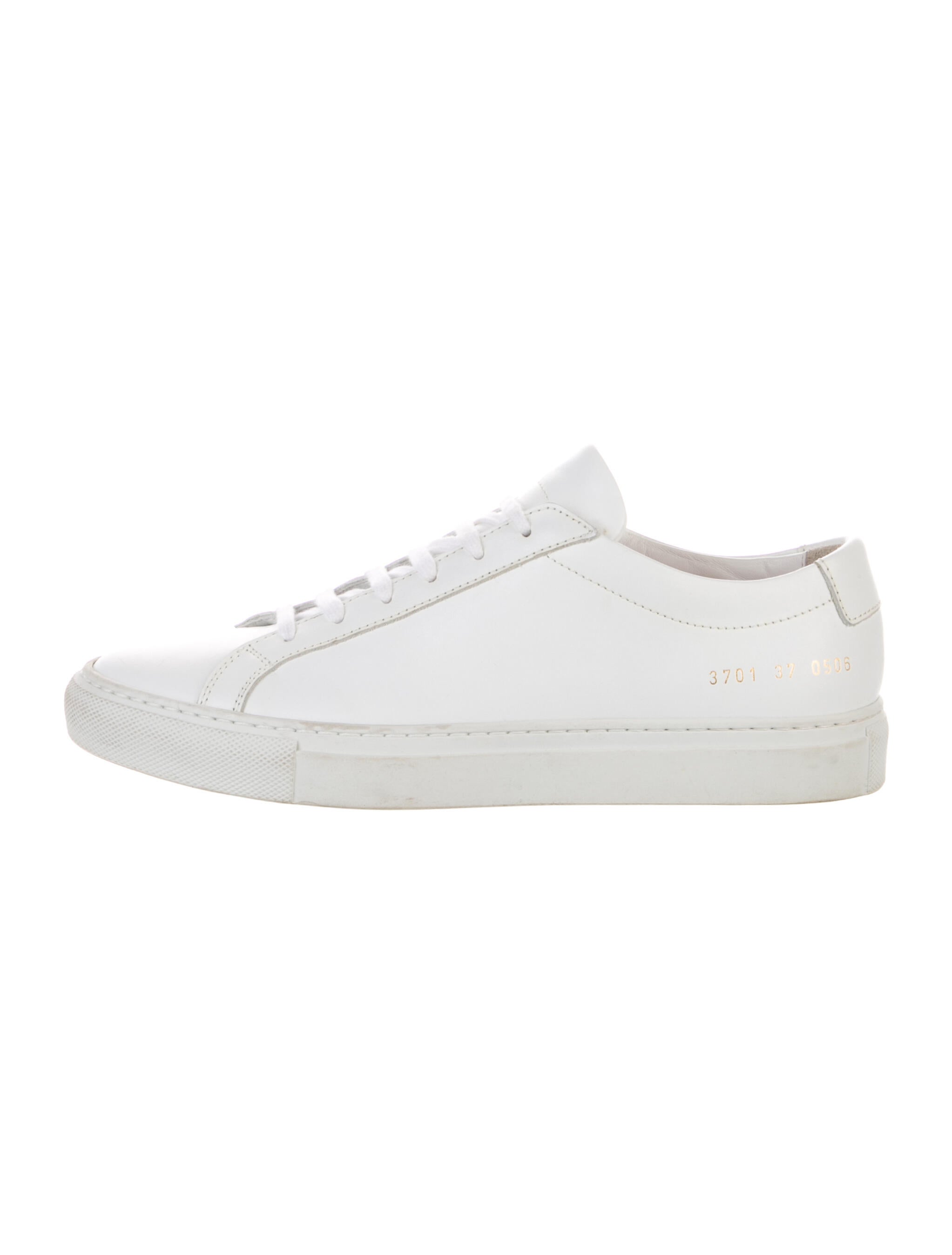Woman by Common Projects Leather Sneakers
