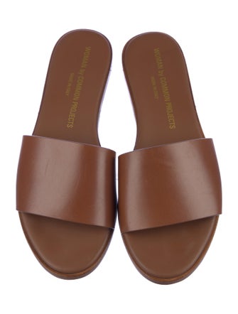 Woman by Common Projects Leather Slides