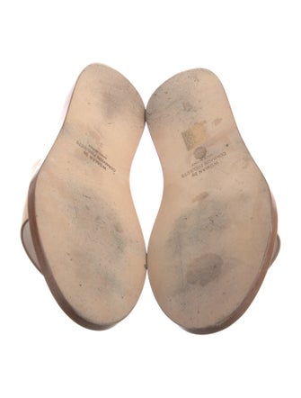 Woman by Common Projects Leather Printed Slides