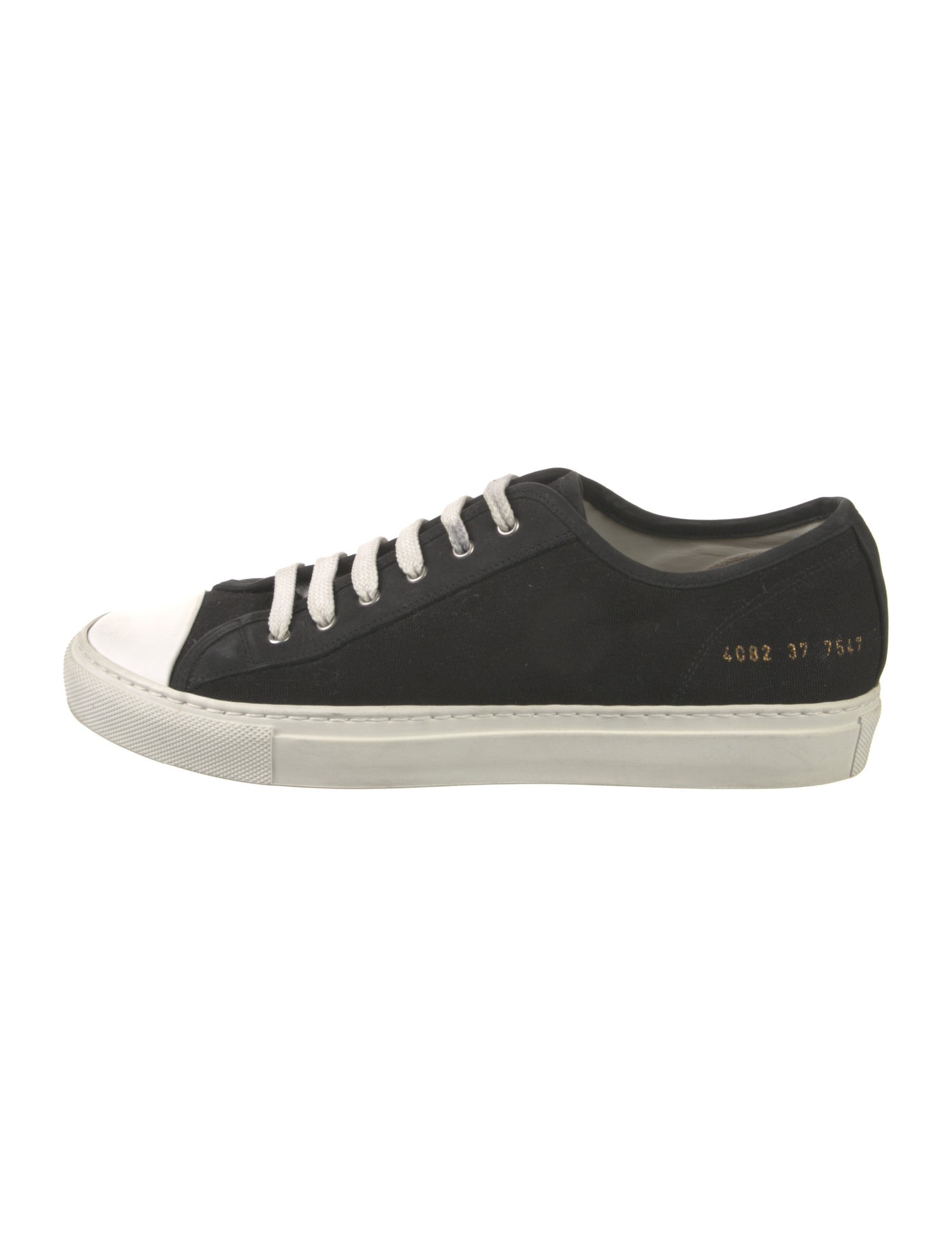 Woman by Common Projects Suede Colorblock Pattern Sneakers