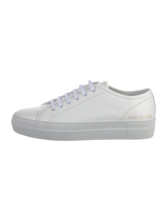 Woman by Common Projects Leather Sneakers