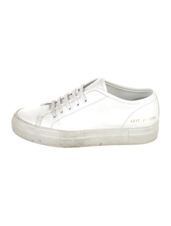 Woman by Common Projects Leather Sneakers