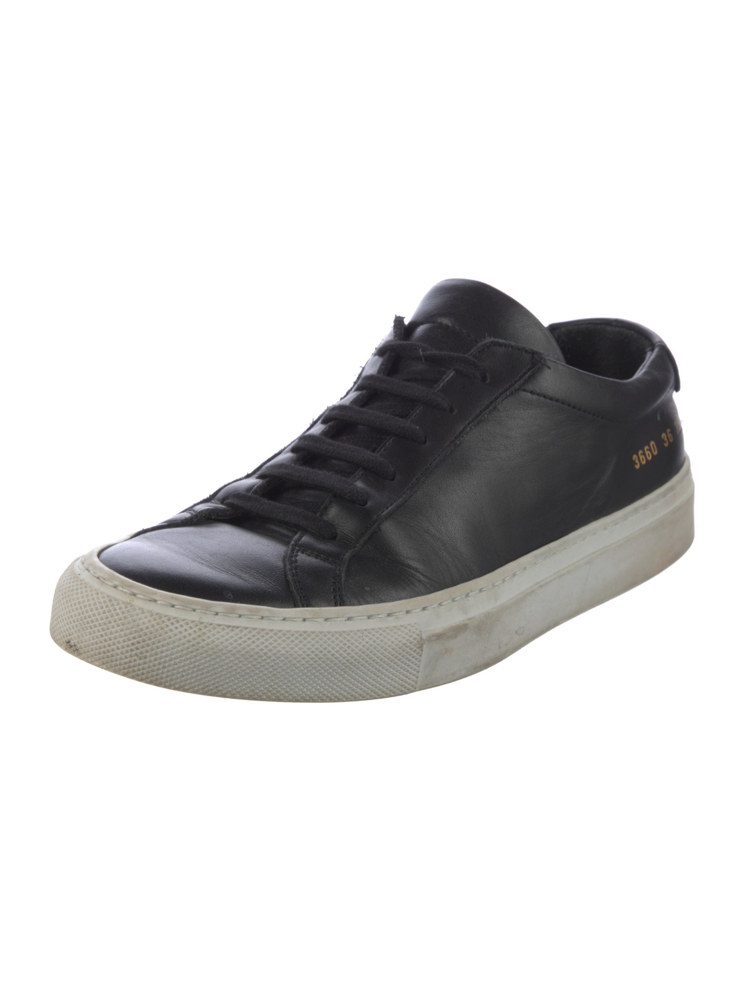 Woman by Common Projects Leather Sneakers