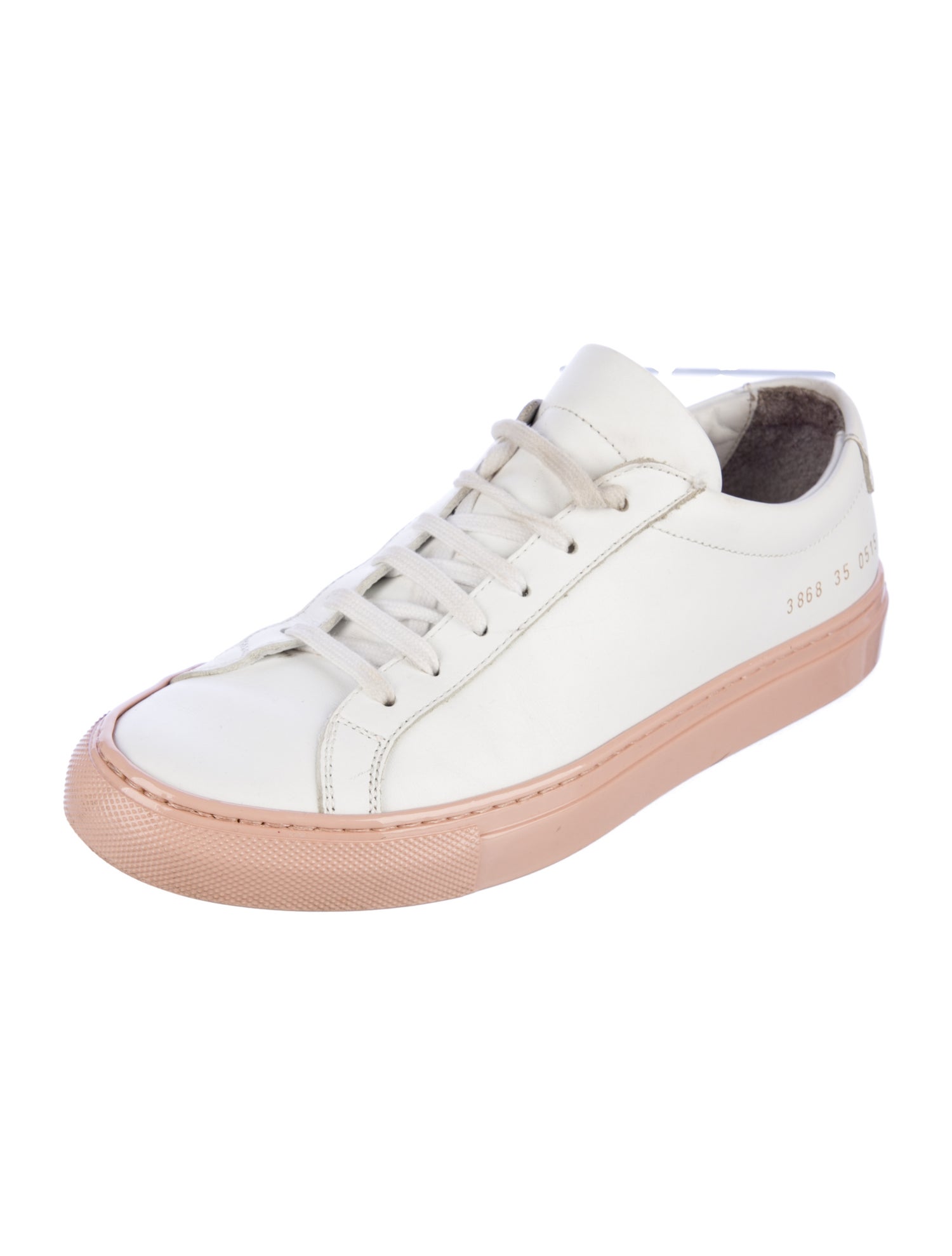 Woman by Common Projects Leather Sneakers