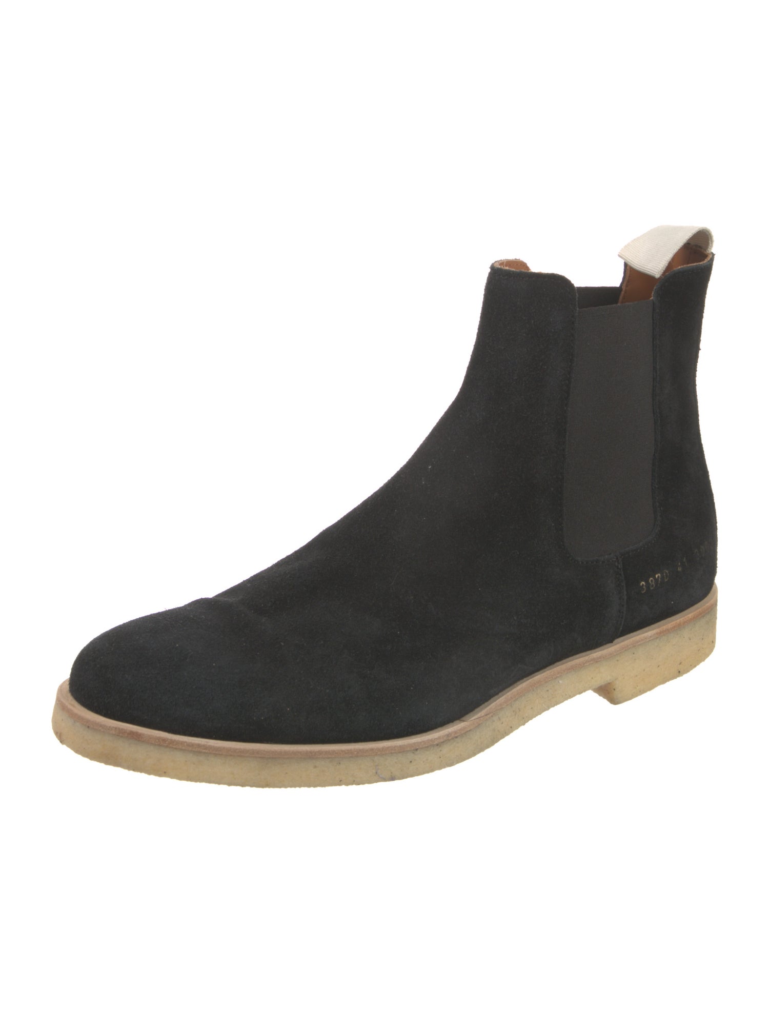 Woman by Common Projects Suede Chelsea Boots