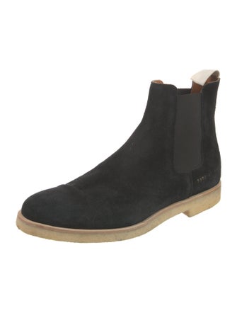 Woman by Common Projects Suede Chelsea Boots