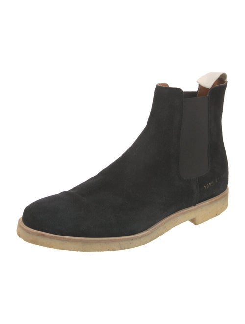 Woman by Common Projects Suede Chelsea Boots