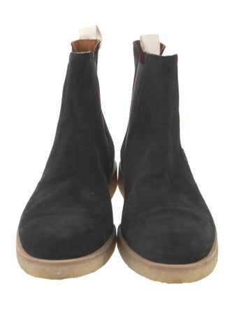 Woman by Common Projects Suede Chelsea Boots