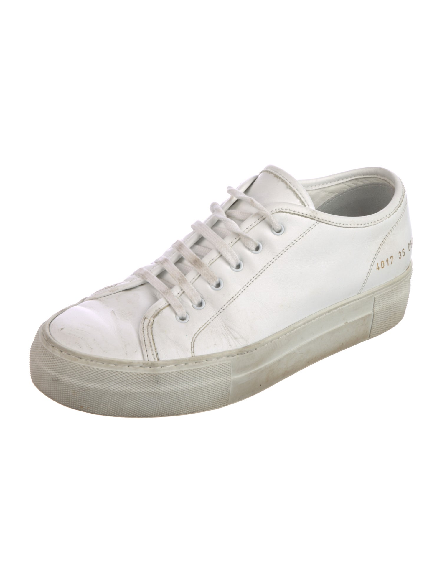 Woman by Common Projects Leather Sneakers