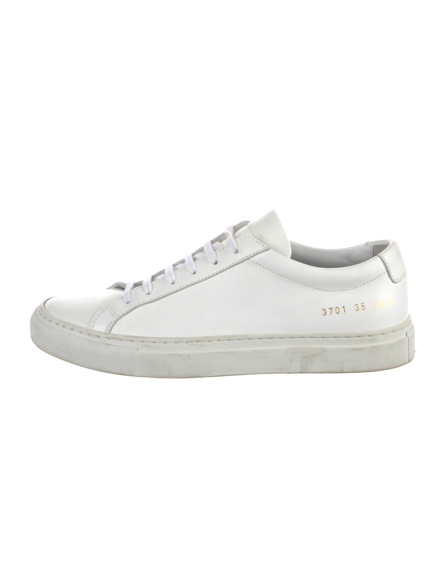 Woman by Common Projects Leather Sneakers