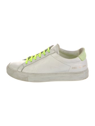 Woman by Common Projects Leather Sneakers