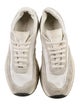 Woman by Common Projects Suede Colorblock Pattern Sneakers