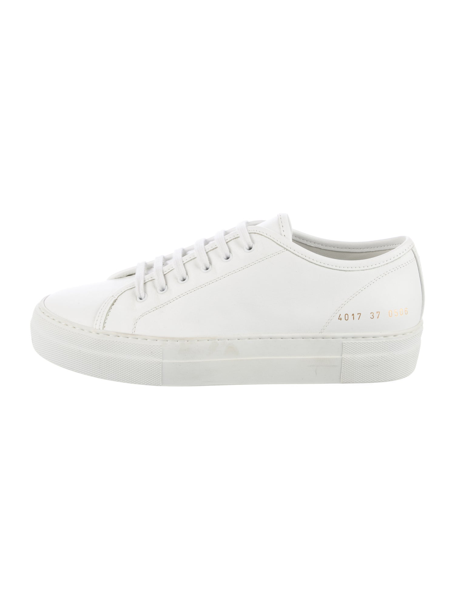 Woman by Common Projects Leather Sneakers