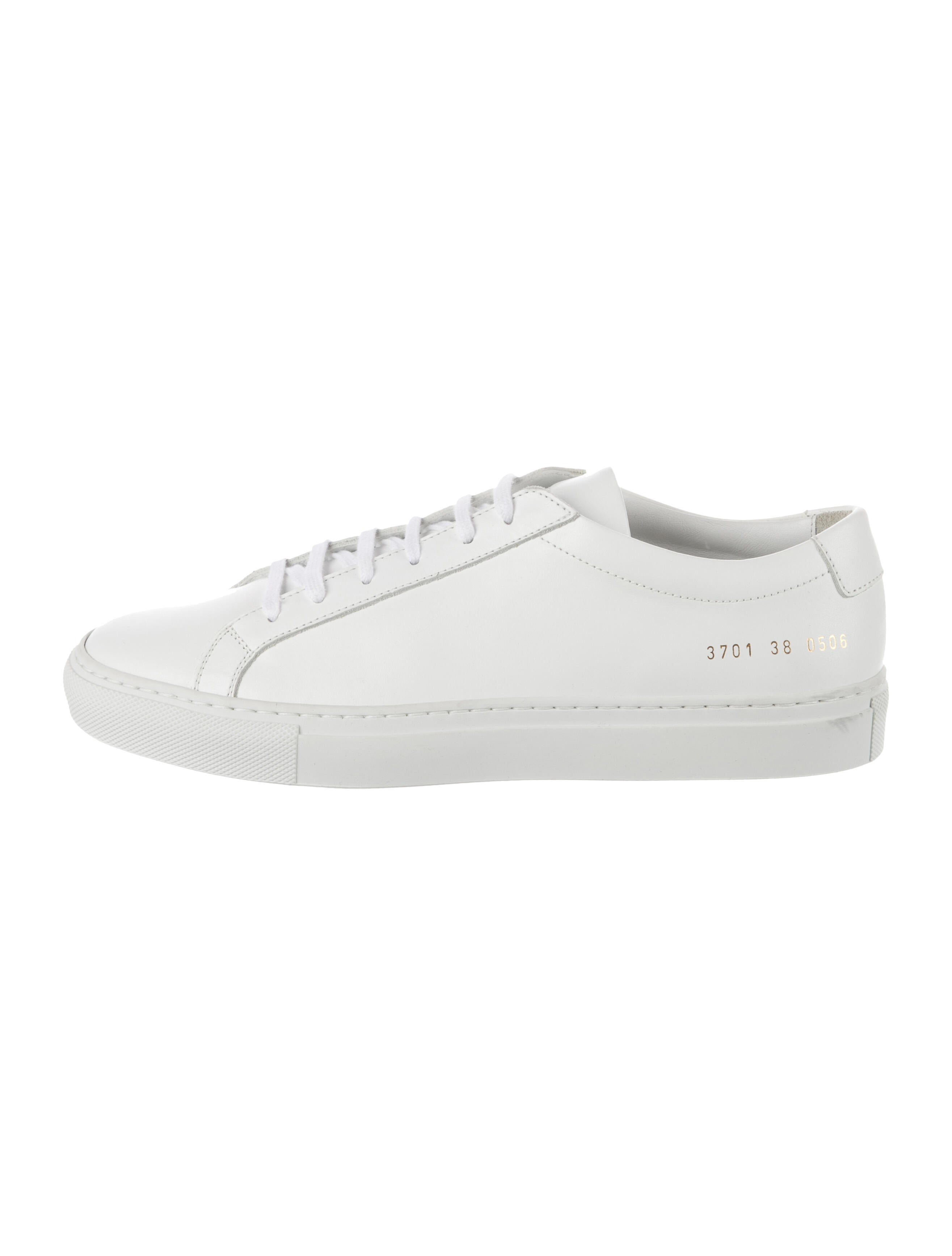 Woman by Common Projects Leather Sneakers